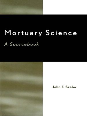 cover image of Mortuary Science
